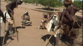 Jakob Hoib Damara from Sesfontein dancing the traditional Springbok Dance in 2008 [upl. by Enileve]