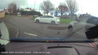 College Rd roundabout  following the road ahead  lane discipline [upl. by Akihsay]