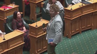 Maori Leader Performs Haka in New Zealand’s Parliament [upl. by Drarreg]