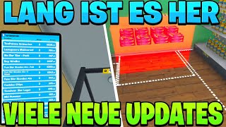 VIELE neue UPDATES im Supermarkt Simulator 2024 [upl. by Anerul]