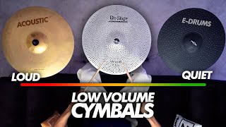 Testing LOW VOLUME cymbals  On Stage Low Volume [upl. by Kcirddehs]