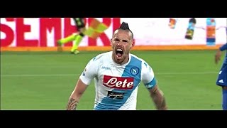 Marek Hamsik vs Juventus 020417 HD Serie A [upl. by Dnar]