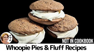 Old Fashioned Chocolate Whoopie Pies  Light Chocolate Cake  Fluffy Cream Filling [upl. by Lumbard159]