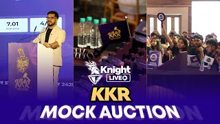 KKR Mock Auction Fans Build Their Ultimate KKR Team  KnightLIVE  TATA IPL 2025 [upl. by Kcirdnek12]