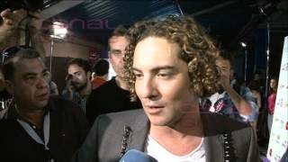 David Bisbal quotCon Chenoa me llevo bienquot [upl. by Ilyse344]