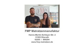 FMP Matratzenmanufaktur in Rösrath [upl. by Erret663]