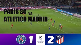 PSG vs Atletico Madrid 12  2024 Champions League  Match Highlights [upl. by Riggall]