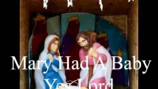 Mary Had A Baby with lyrics  traditional ArrPMAdamson [upl. by Tonye]