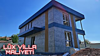 LÜX VİLLA TOPLAM MALİYETİ  EN GÜNCEL [upl. by Cade]