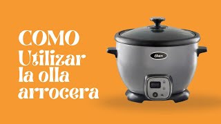 COMO USAR UNA OLLA ARROCERA como hacer arroz blanco [upl. by Ada]