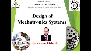 Design of MechatronicsLecture 2 [upl. by Nuyh704]