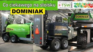 Opryskiwacz DOMINIAK  nowa beczka 3000 l komputer kolumna kosiarka  Targi TSW 2023 [upl. by Womack795]