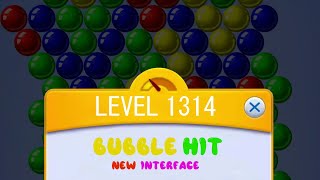 Bubble Hit  Gameplay Level 1314 Hard [upl. by Will]