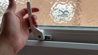 UPVC window handle is broken easy fix [upl. by Obie18]