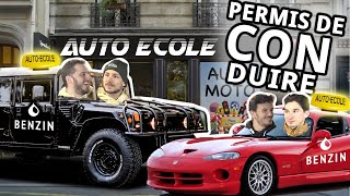 La PIRE voiture AUTOÉCOLE pour apprendre à CONDUIRE  Benzin Talk [upl. by Etteuqram]