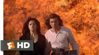 Desperado 58 Movie CLIP  Rooftop Escape 1995 HD [upl. by Keviv341]