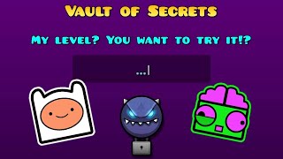 Every Code In The VAULT OF SECRETS Geometry Dash 21 [upl. by Olimac133]