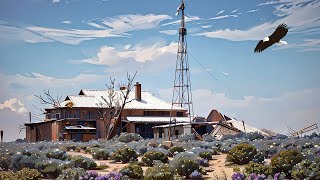 Abandoned Australian Outback Homestead And Graveyard [upl. by Lorens]