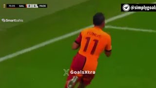 Yunus Akgün Goal Galatasaray Vs PAOK 21 All Goals Results Extended Highlights [upl. by Stiles]