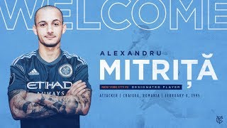 WelcomeAlexandru  NYCFC Sign Romanian International Alexandru Mitriță [upl. by Rutter]