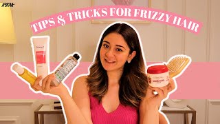 Frizz Free Hair On a Budget ft SanaGrover  Best Hair Care Products Under Rs500  Nykaa [upl. by Tita473]