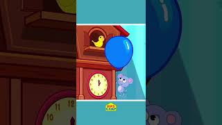 Hickory Dickory Dock Canção shorts shortsfeed nurseryrhymessongs campodascriancas [upl. by Olenka]