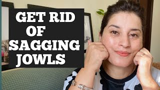 FACE LIFTING EXERCISES FOR SAGGING JOWLS NECK amp LAUGH LINES Nasolabial folds Rachna Jintaa [upl. by Atiugram]