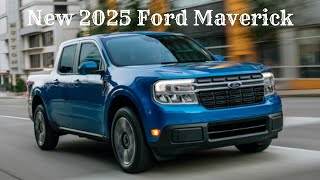 New 2025 Ford Maverick Hybrid Features and Technology [upl. by Chaffee249]