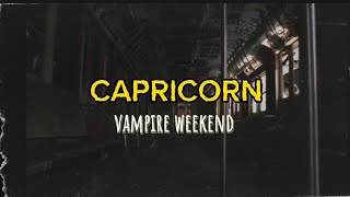 CAPRICORN 🌼 Vampire weekend lyrics  sub español [upl. by Warfeld]