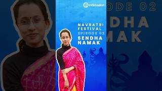 Episode 2 Why Is Sendha Namak Beneficial to Consume During Navratri shorts navratri milkbasket [upl. by Nimref]