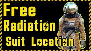 Fallout 4 Where to get the Radiation Suit Hazmat Suit Location [upl. by Nehgaem]