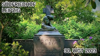 SÜDFRIEDHOF LEIPZIG  Pfingsten 2023  Zum 30 WAVE GOTIK TREFFEN Spaziergang über den Südfriedhof [upl. by Atsejam]