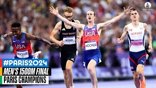 Mens 1500m Final 🏃‍♂️  Paris Champions [upl. by Tiebold]