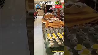 salad Bar cooking cookinglover cookingchannel cookingshorts cook chef ishad786 [upl. by Nidnerb]