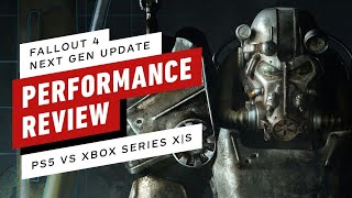 Fallout 4 Next Gen Update Performance – PS5 vs Xbox Series XS [upl. by Taro]