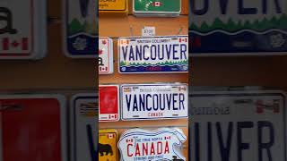 Canadian souvenirs in Vancouver British Columbia Canada travel vancouver bc shorts march [upl. by Aciraj]