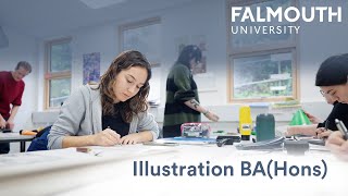 Illustration BAHons  Falmouth University [upl. by Itch843]