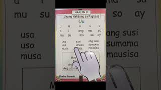 Unang Hakbang sa Pagbasa Aralin 9 Pagbasa para sa Kinder at Grade 1 [upl. by Mahseh297]