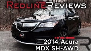 2014 Acura MDX SHAWD – Redline Review [upl. by Franchot]