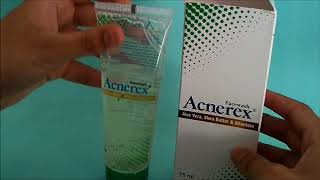 Review Of Acnerex Facewash English  ClickOnCare [upl. by Inacana]