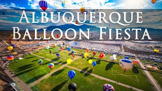 Albuquerque International Balloon Fiesta  Timelapse Short Film [upl. by Selinski]