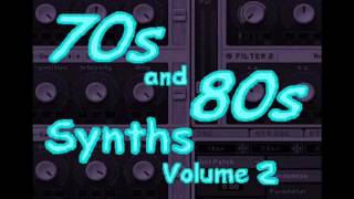 Retro 70s 80s Vintage Synth Presets for Massive 64 patches [upl. by Drallim259]