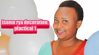 workshop 1 ESE WIBAZAGA UKO BIKORWA DECORATION BUSINESS IDEA [upl. by Eelahs]