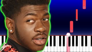 Lil Nas X  THATS WHAT I WANT Piano Tutorial [upl. by Ermengarde]