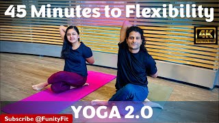 45 minutes Yoga 20 for Flexibility and Strength [upl. by Adihsaar]