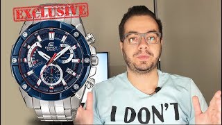 CASIO Edifice Limited Edition EFR559TR2A Scuderia Toro Rosso 2018  Unboxing MENA انبوكسينغ مينا [upl. by Aleunamme]