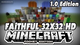 MCPE aesthetic TexturePack 120 Classic faithful 32X [upl. by Bickart]