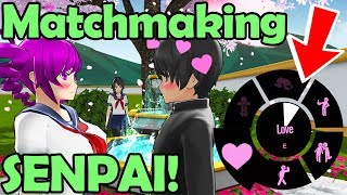 Senpais DATING TASK Matchmaking Senpai amp RIVAL Secret way to WIN Yandere Simulator Update [upl. by Akiria]