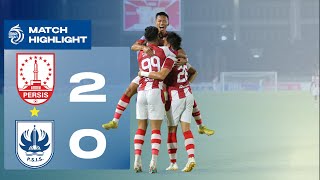 Highlights  PERSIS Solo VS PSIS Semarang  Pekan 12 [upl. by Ehrlich]