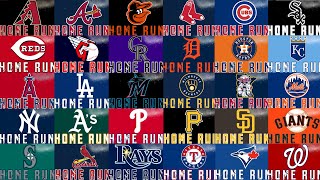 All 30 MLB Home Run Songs 2022 [upl. by Nafets]